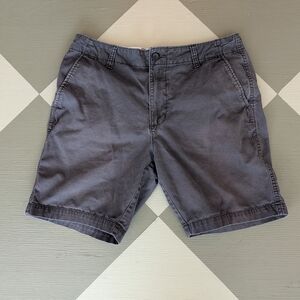 Old Navy Men's Charcoal 34" Chino Shorts